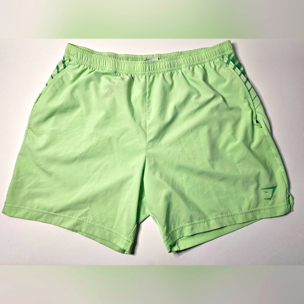 Gym Shark Shorts Men's XXL Bali Green